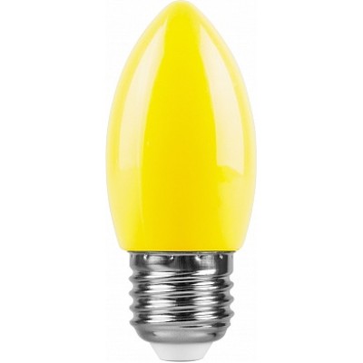 LB-376 Лампа светодиодная  Свеча Желтый E27 1W
