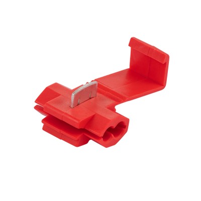 LD502-15 Зажим прокалывающий ответвительный ЗПО-1 - 1,5 мм2, красный (упаковка 100 шт)
