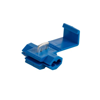 LD502-25 Зажим прокалывающий ответвительный ЗПО-2 - 2,5 мм, синий, (упаковка 100 шт),