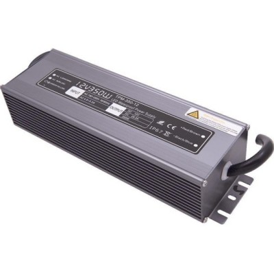 Блок питания 12V 350W IP67 TPW MINI  250*75*52мм SWG