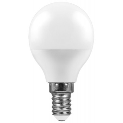 LB-550 Лампа светодиодная,  (9W) 230V E14 2700K G45, FERON